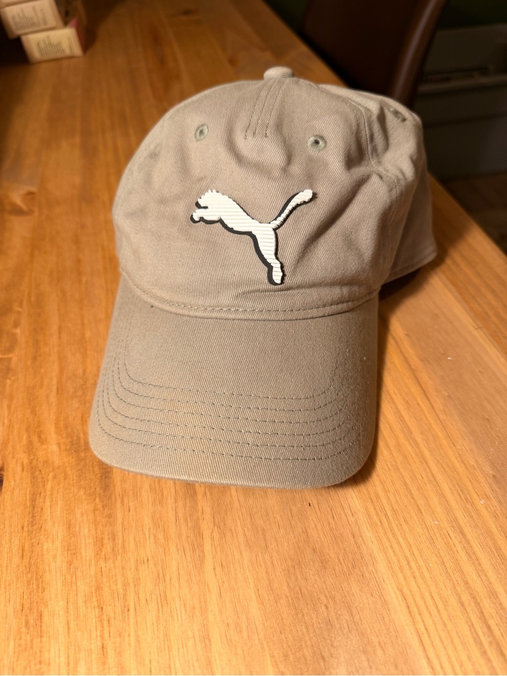 Puma Sage Cap with White Puma Logo - Picture 2 of 2